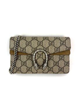 Gucci Dionysus Mini Bag GG Supreme Chain Crossbody Bag Clutch
